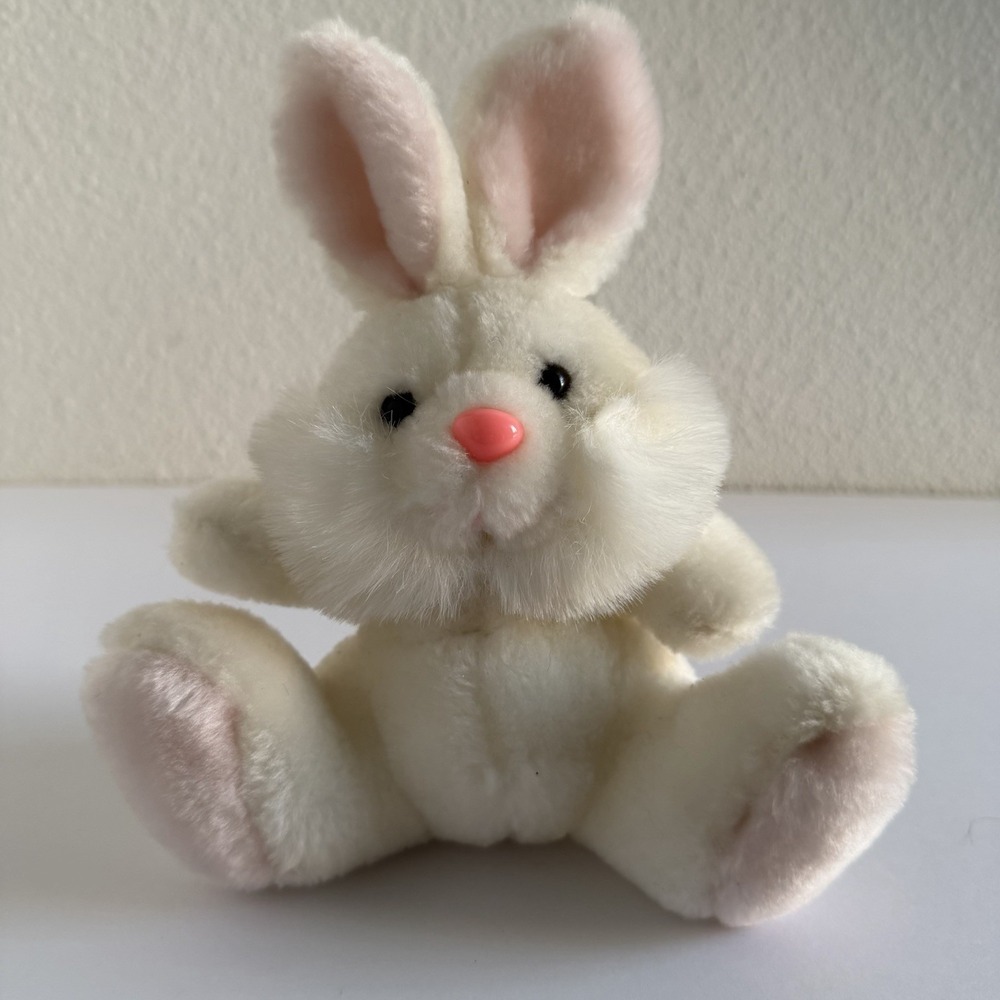 Vtg Palmer Snuggle Bunny Rabbit Plush‎ Toy